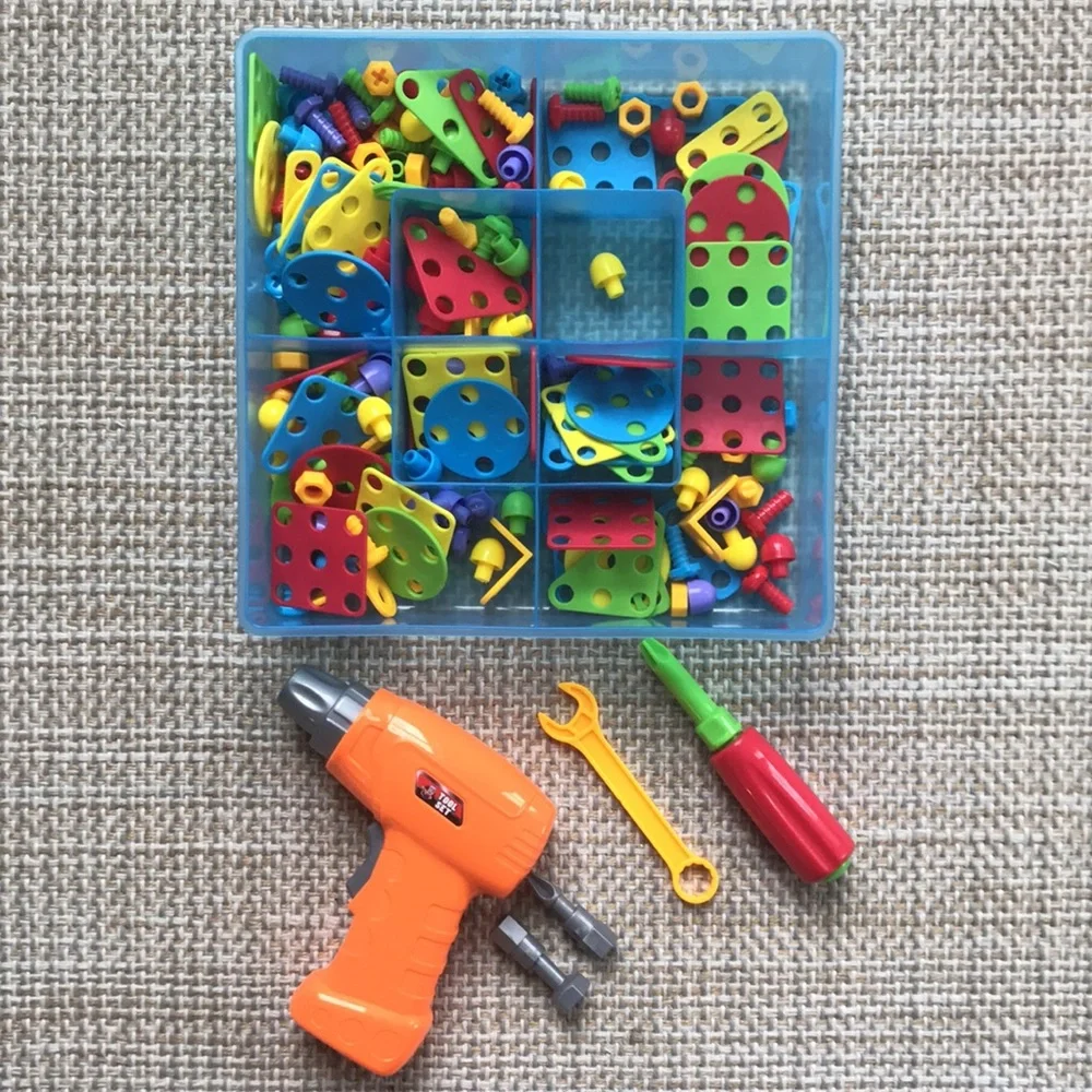 Toy Drill Block Set